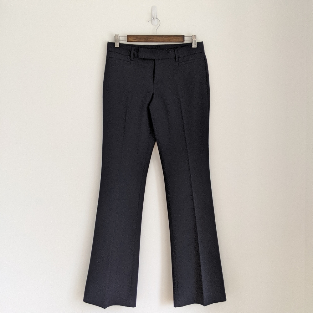 GAP Modern Boot Dress Pants, Navy, 0